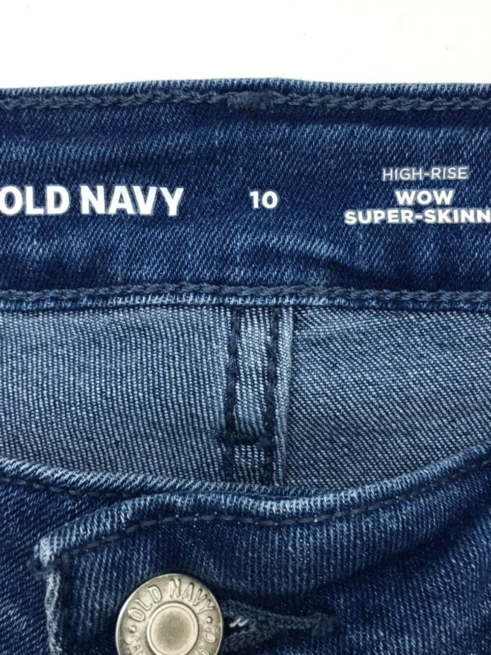 Old Navy Women's Jeans Wow High Rise Super Skinny size 10 length 29